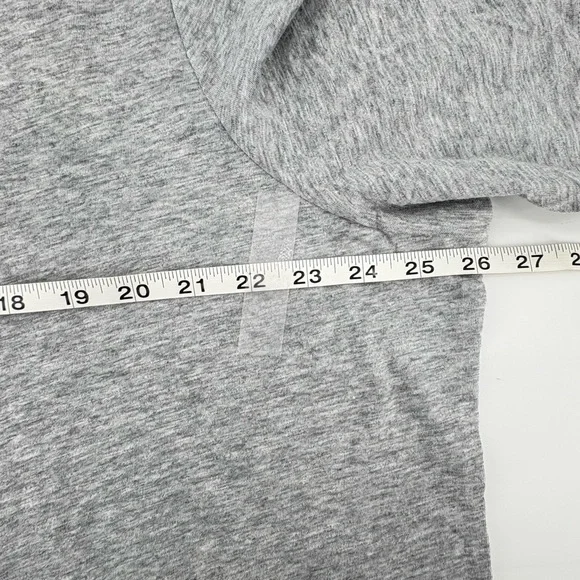 Eileen Fisher sz 2X Dark Pearl Gray Organic Cotton Elbow-Sleeve T-Shirt Dark New - Picture 11 of 12